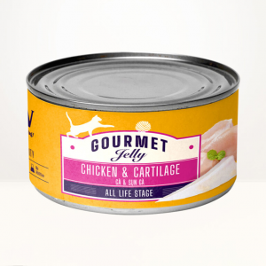 Pate dạng thạch cho mèo mọi lứa tuổi LaPaw vị gà và sụn gà [85g]