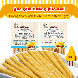 Que gặm dài hương phô mai DoggyMan [120g]