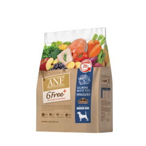 [1.6KG] ANF 6Free Plus - Thức ăn cao cấp cho chó vị cá hồi & cá trắng