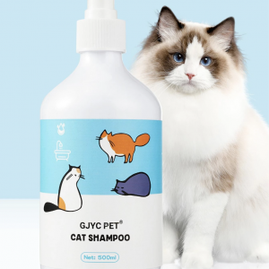 Sữa tắm 2 trong 1 dịu nhẹ dưỡng lông cho mèo GJYC [500ml]