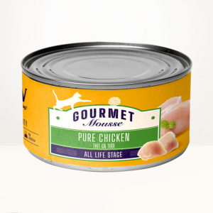 Pate dạng nhuyễn cho mèo mọi lứa tuổi LaPaw vị gà tươi [85g]