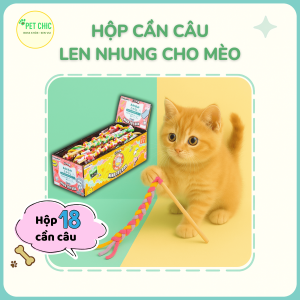 Hộp 18 Cần Câu Len Nhung CattyMan